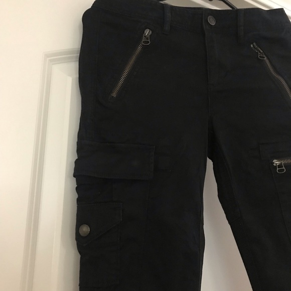 Women’s Ralph Lauren black zipper denim sz0 - Picture 5 of 8